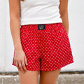 BXMPD- RED MINI POLKA DOT BOXER
