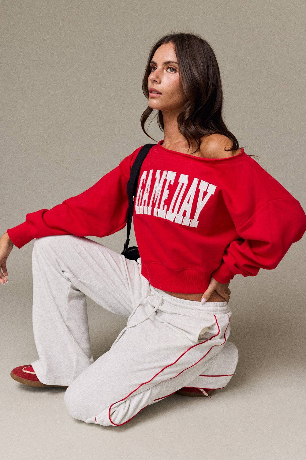 PT17835-6 Sydney Varsity Game Day Sweatshirt
