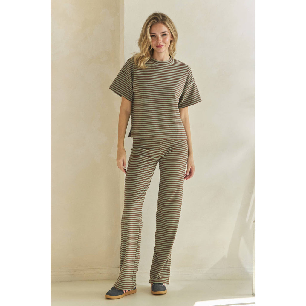 Striped Lounge Set
