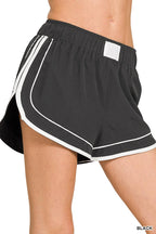 0424 Soft Woven Lined Dolphin Shorts SI-29771