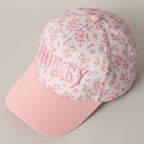 HONEY Embroidered Flower PatternTrucker Hat