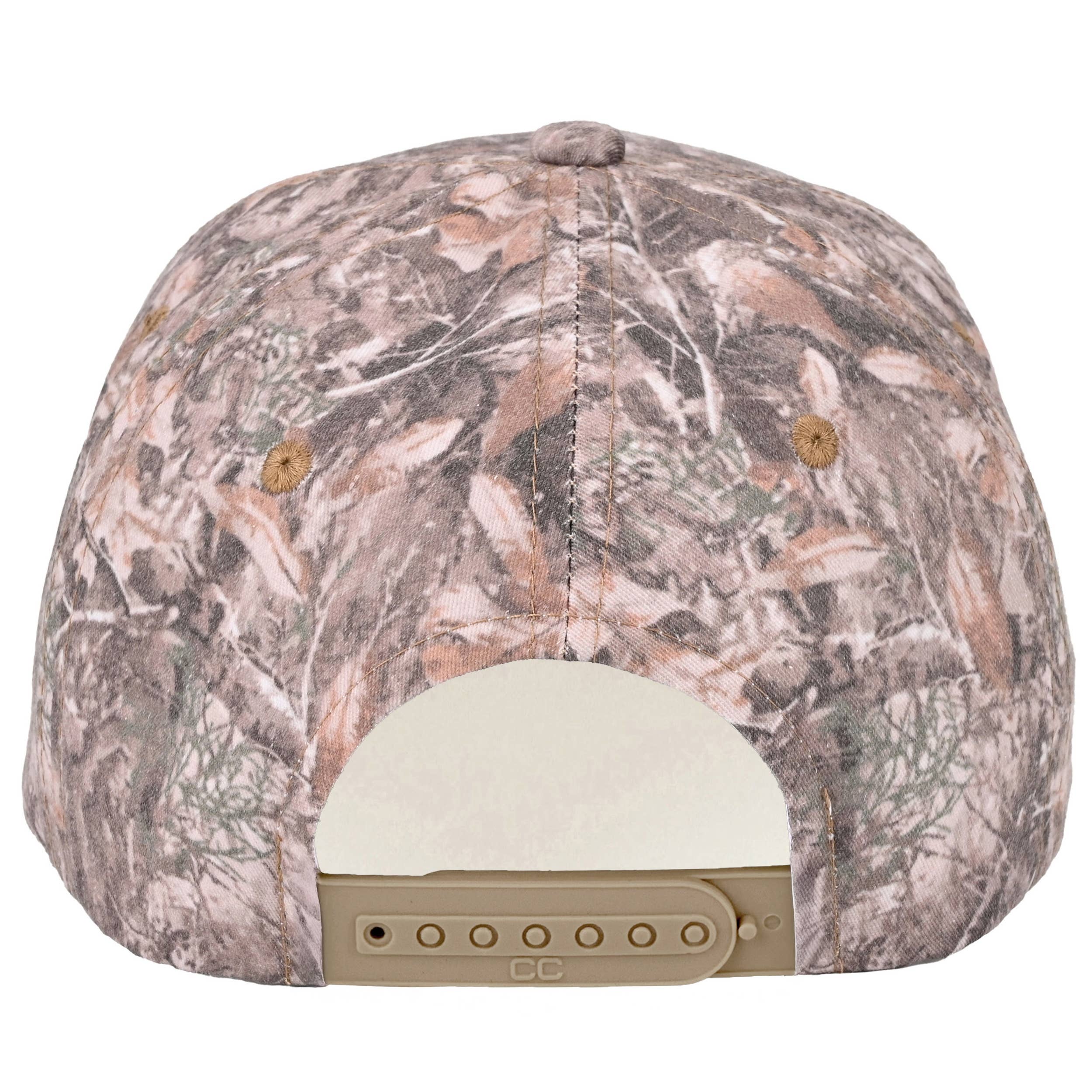 MAKE HEAVEN CROWDED Letter Embroidered Trucker Hat