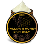Grass-Fed Tallow & Wild Honey Skin Balm | 2 oz Glass Jar