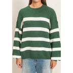 Striped Oversized Sweater