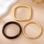 Tort & Gold Bangle Trio Bangle Set | 80B1586