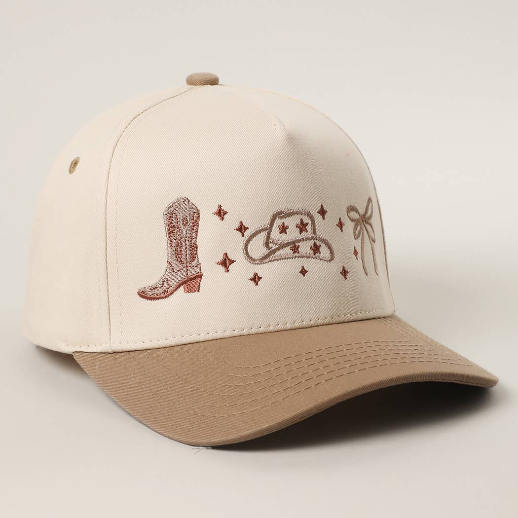 Fest  Embroidery Two-Tone Trucker Hat