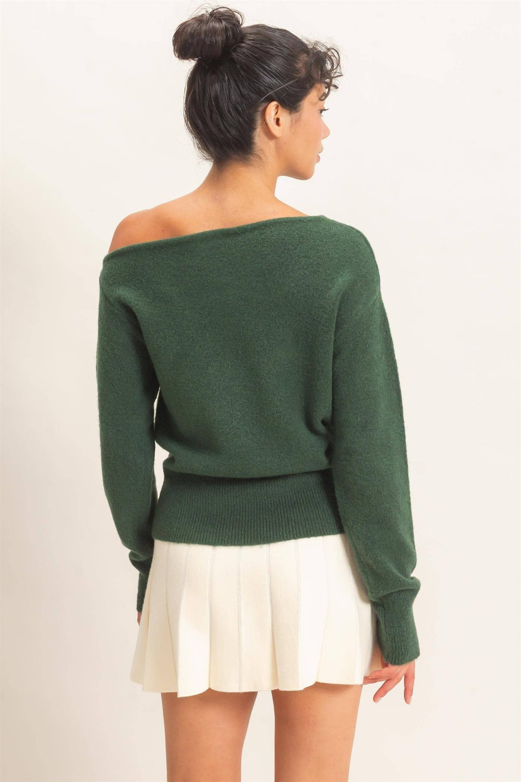 Off The Shoulder Sweater Top