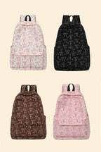 Coquette Bow Corduroy Backpack