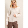 Ribbed Cardigan