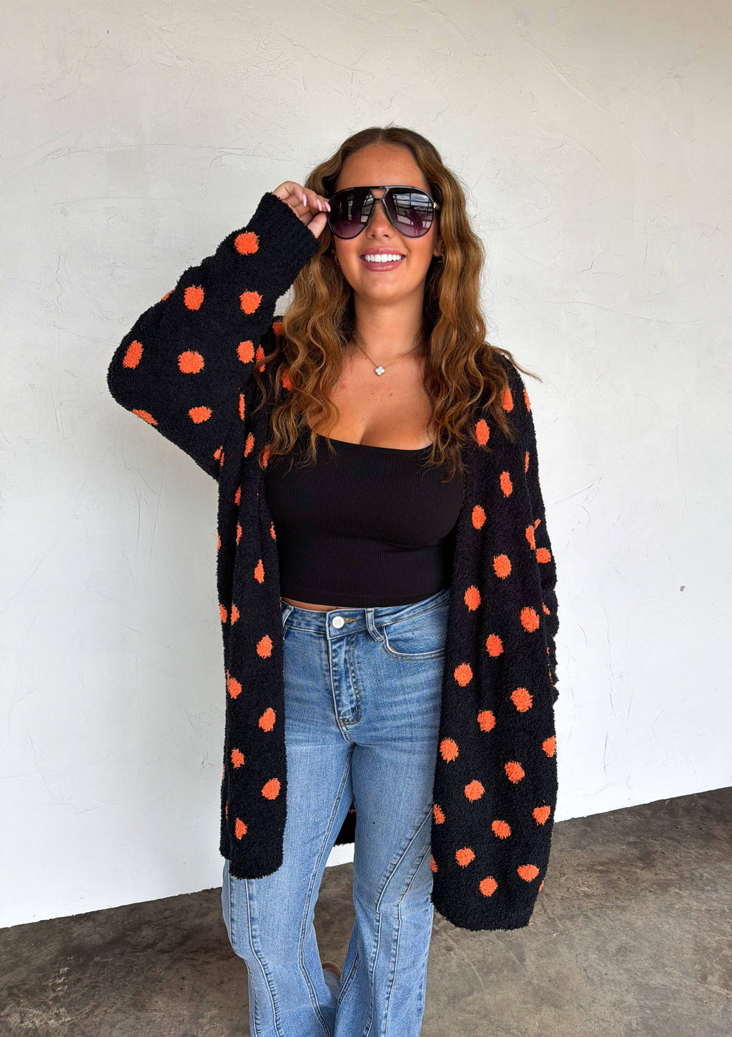 PREORDER- BOO CREW REVERSIBLE CLOUD CARDIGAN