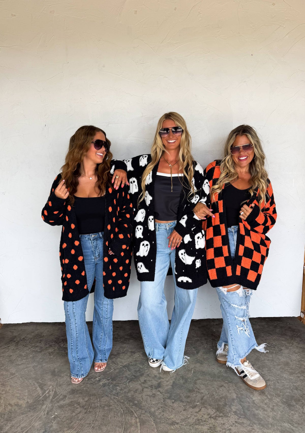 PREORDER- BOO CREW REVERSIBLE CLOUD CARDIGAN