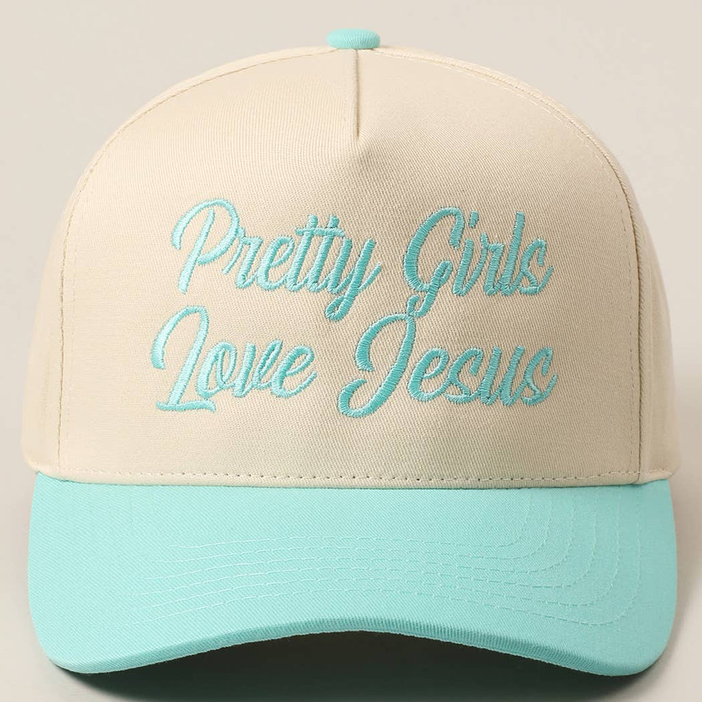 Pretty Girls Love Jesus Hat