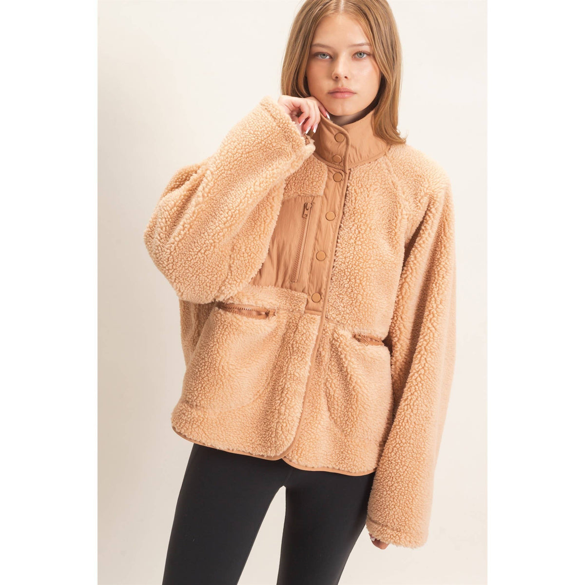 Sherpa Fleece Jacket