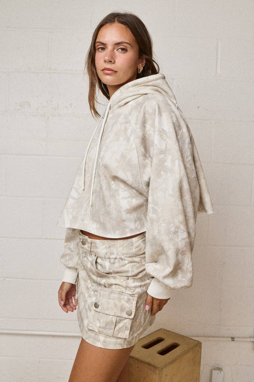 Camo Mini Skirt