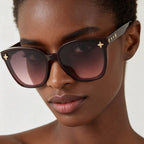 Luxury Clover Charm Sunglasses