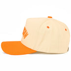C.C NASHVILLE Embroidered Letter Two Tone Trucker Hat