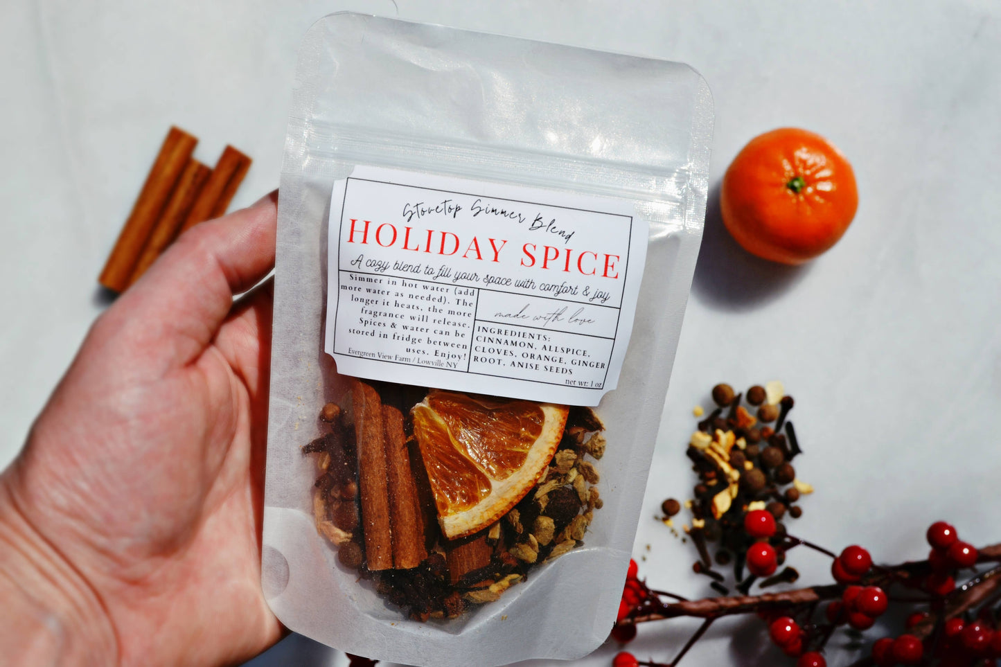 Simmer Stovetop Holiday Spice Christmas Blend