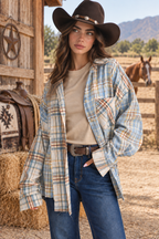 8376EN Kambrie Plaid Flannel Shirt
