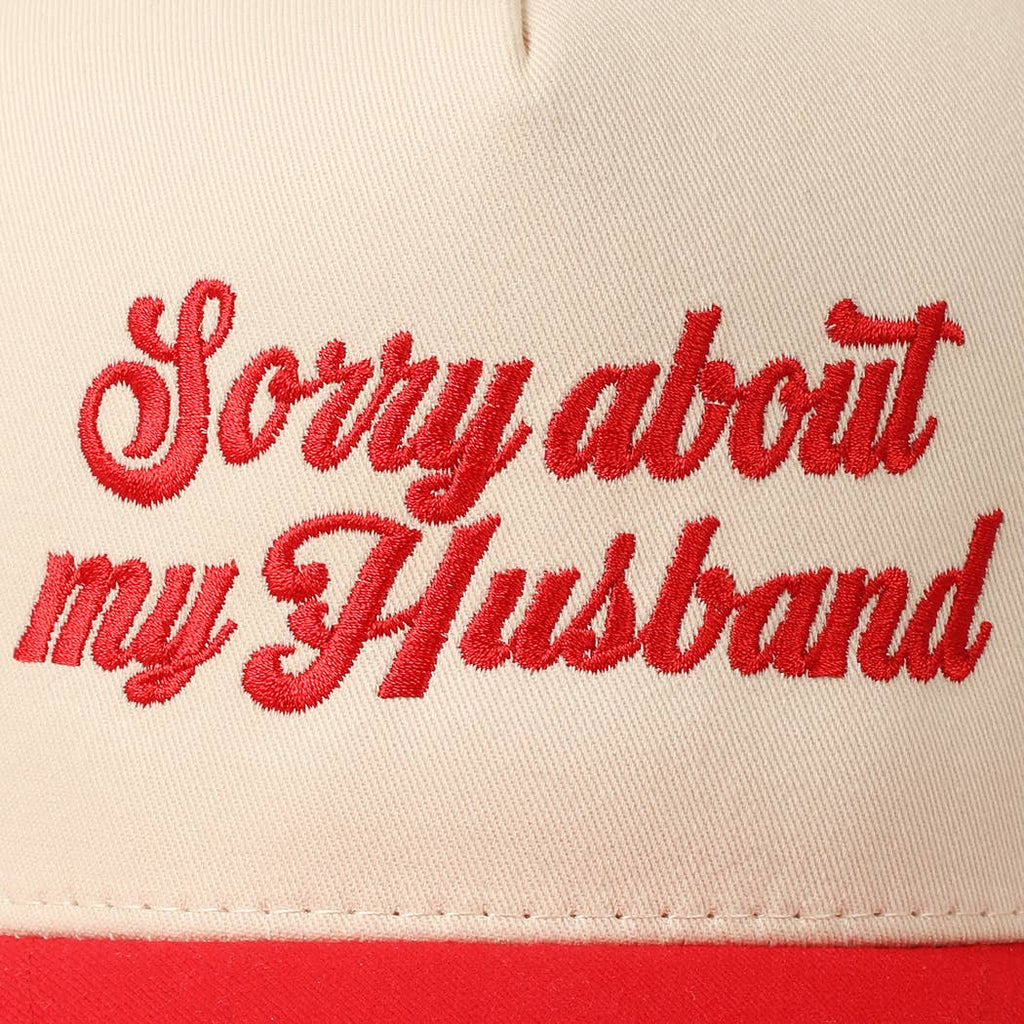 Sorry About My Husband Cap