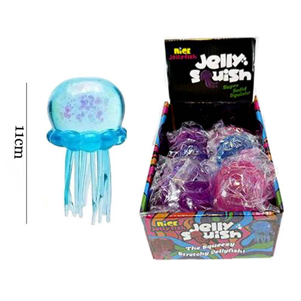 12PCS - Jellyfish Squeeze Squishy Stress Relief Toy