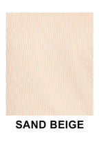Raised Rib Round Neck Pullover And Pants Set