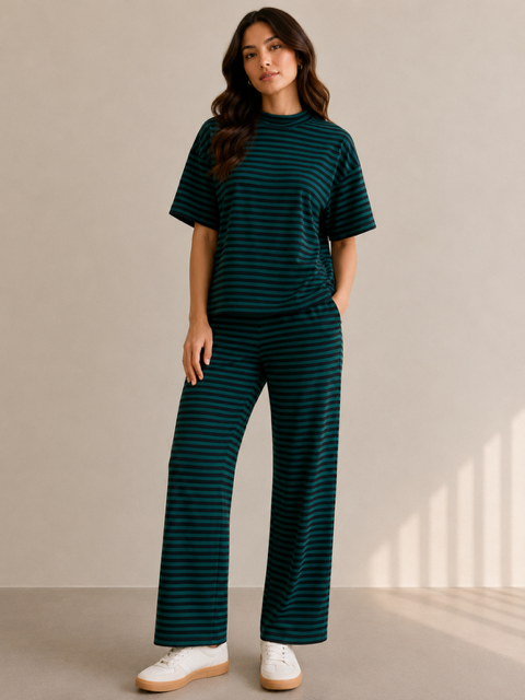 Striped Lounge Set