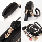 Gameday Football Coin Purse