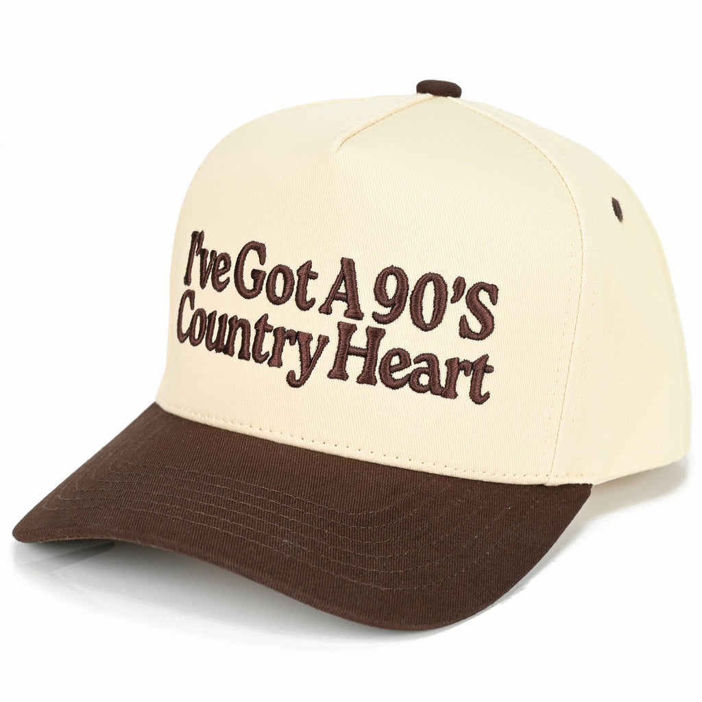 I'VE GOT A 90'S COUNTRY HEART Two Tone Trucker Hat