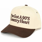 I'VE GOT A 90'S COUNTRY HEART Two Tone Trucker Hat