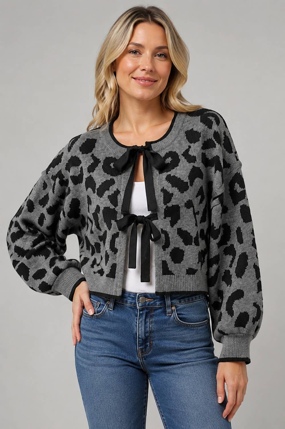 The Wild Side Bow Cardigan