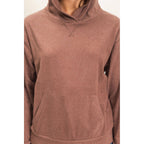 Long Sleeve Hoodie With Kangaroo Pocket