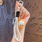 Cute Face Dumpling Wristlet Keychain 6-Pc Set|40KC192-Pack 6
