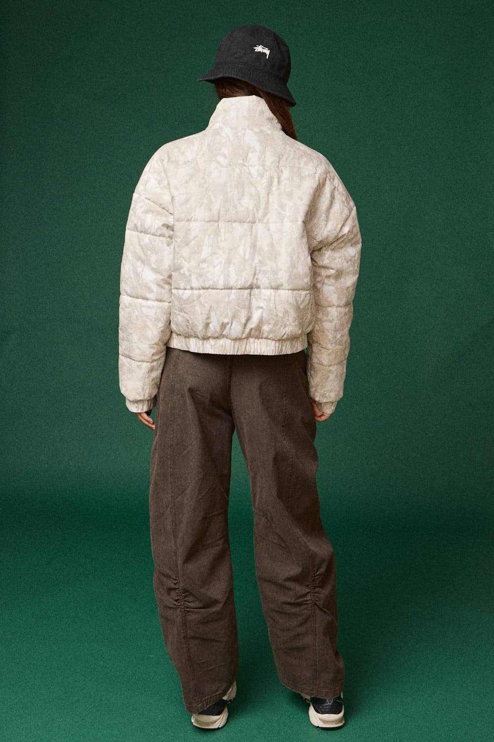 PJ16891-3 - CAMO QUILTED PUFFER JACKET