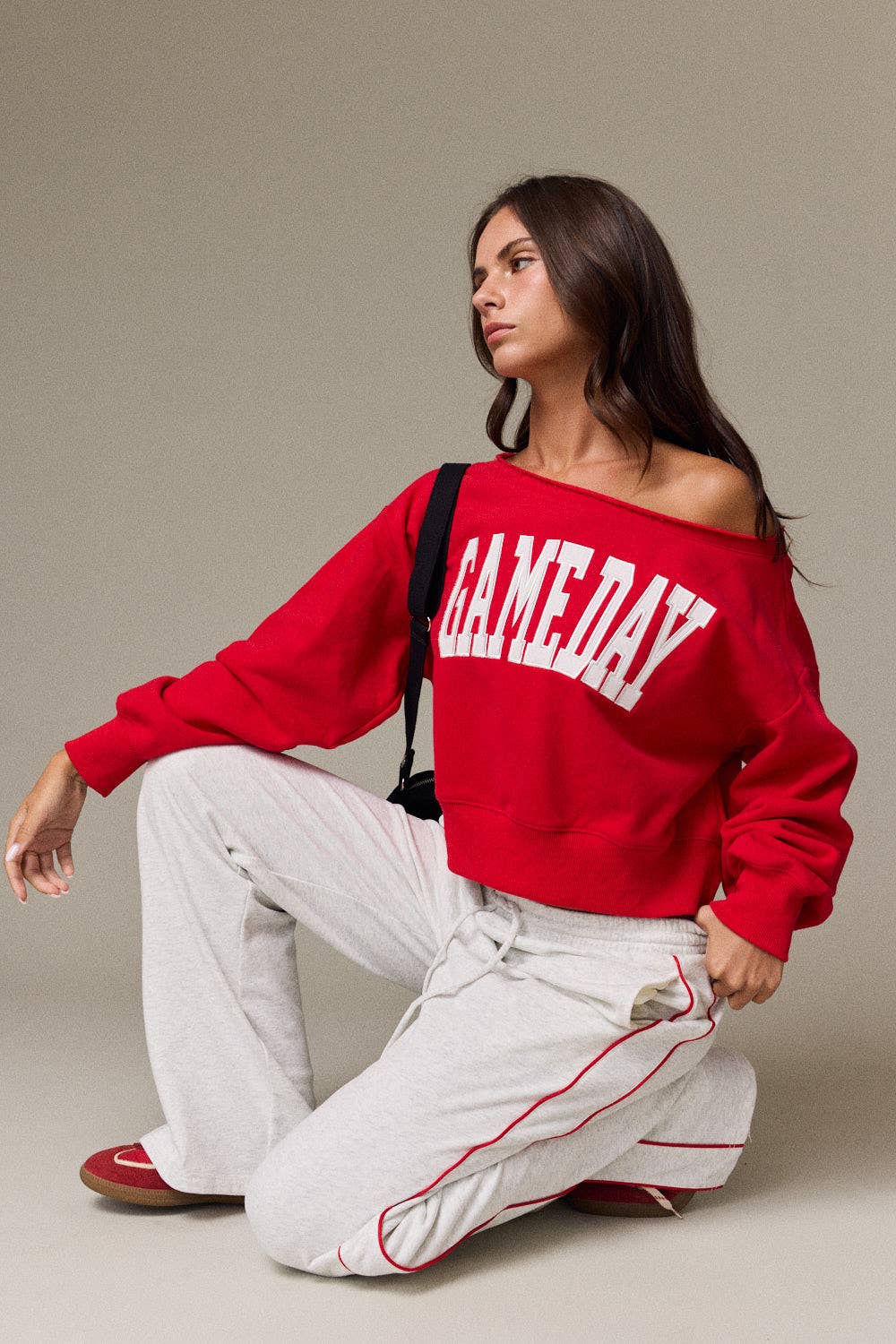 PT17835-6 Sydney Varsity Game Day Sweatshirt