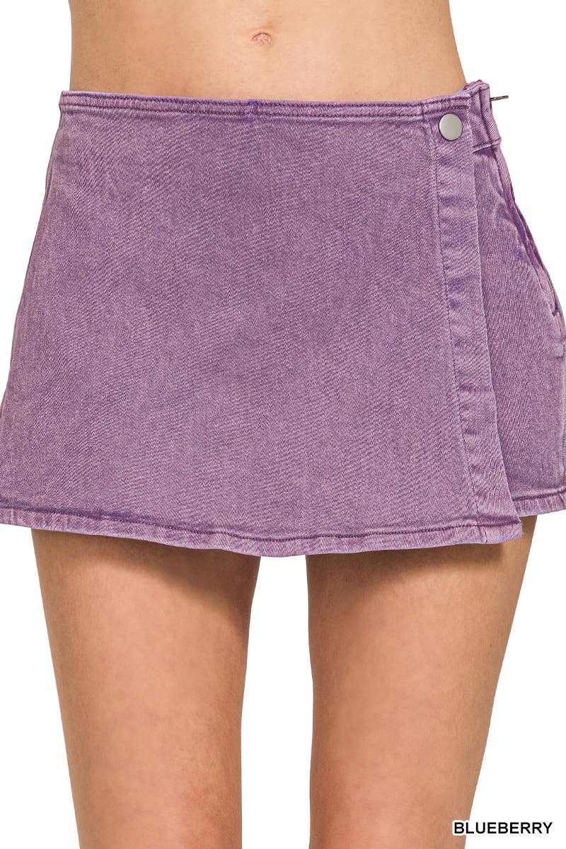 Olivia Washed Skort
