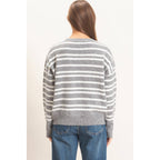 Striped Crew Neck Sweater