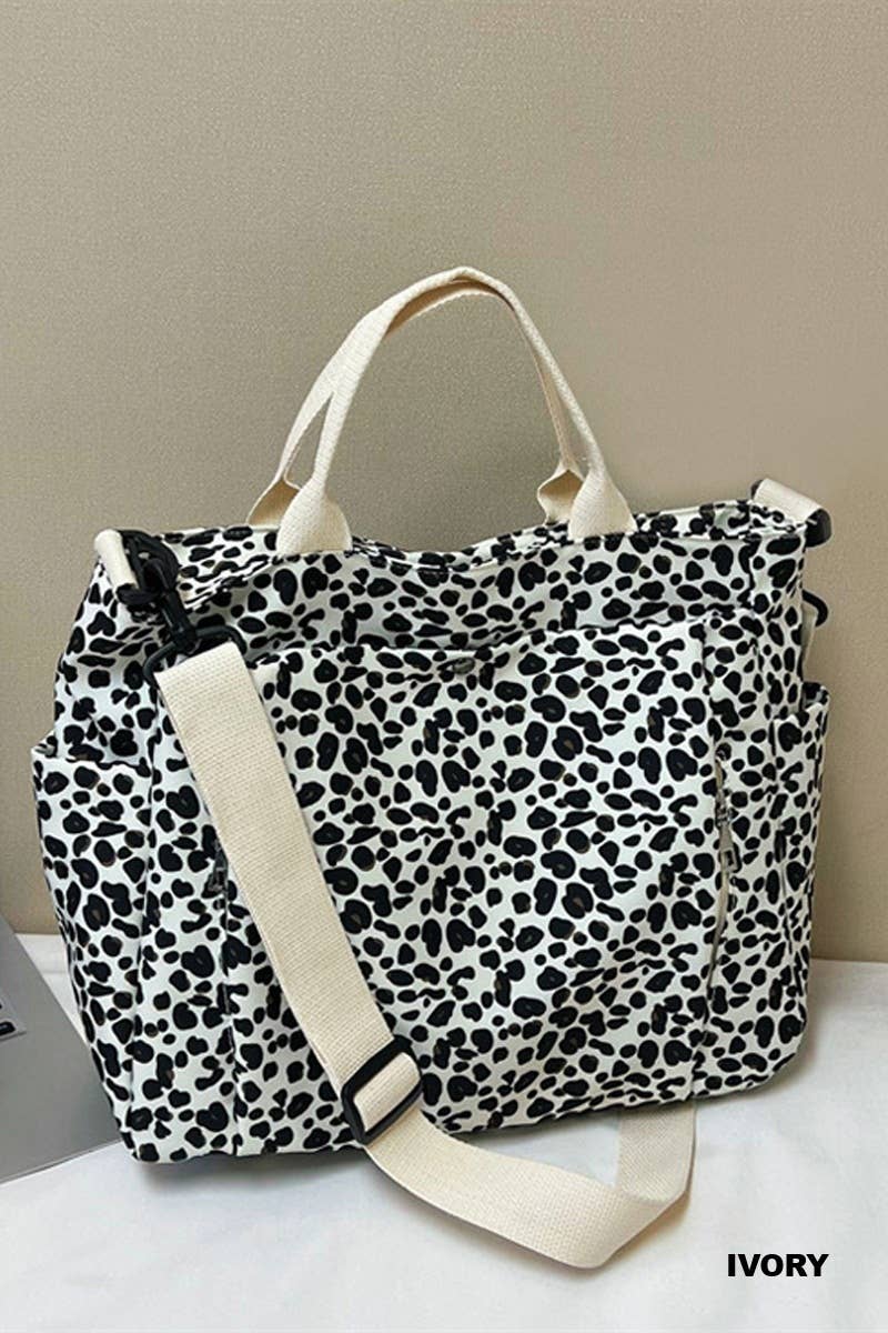 Leopard Caryall Diaper Tote Bag