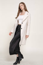 Long Sleeve Soft Long Coat