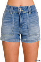 ..1229 Utility Pocket Denim Shorts SI-29271