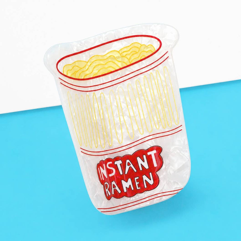 Instant Ramen Cup Hair Claw Clip | 40H1178