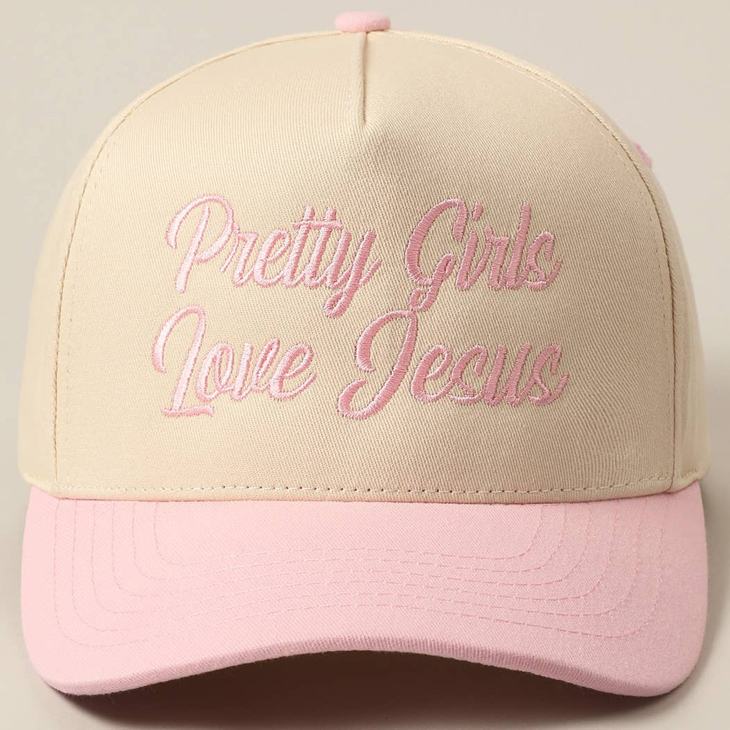 Pretty Girls Love Jesus Hat
