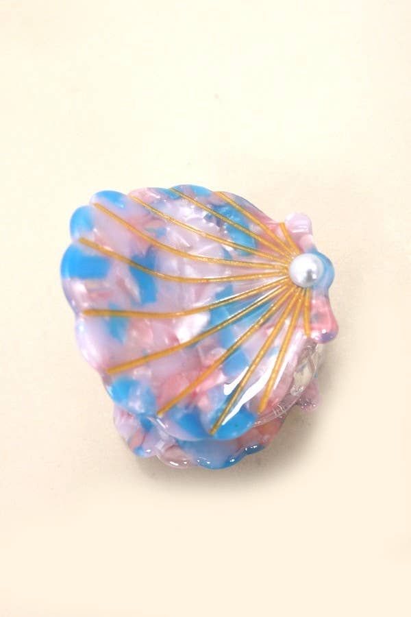 Beach Pearl Claw Clip