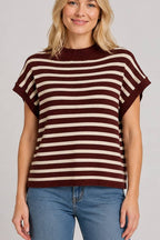 The Modern Muse Striped Sweater Top