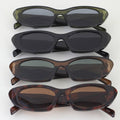 Modern Geometric Cut Sunglasses