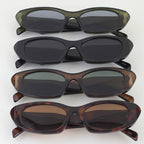 Modern Geometric Cut Sunglasses