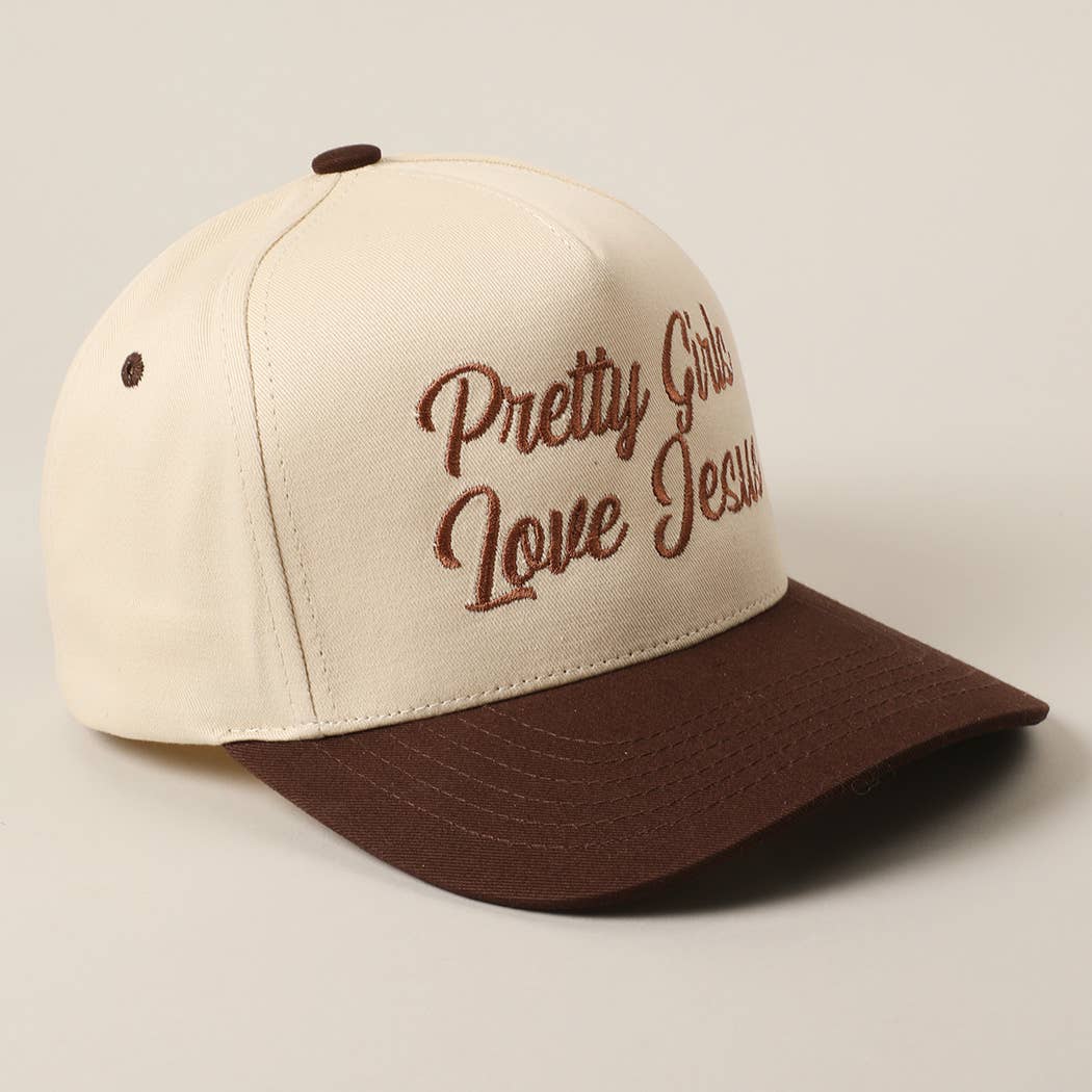 Pretty Girls Love Jesus Hat