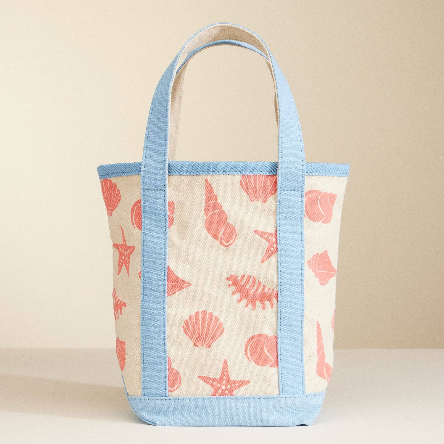 Small Canvas Bag | Sea Shell Print