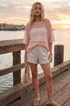SPARKLE FISHNET TOP