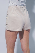 Overlay Mini Skort w/ Gold metal ring