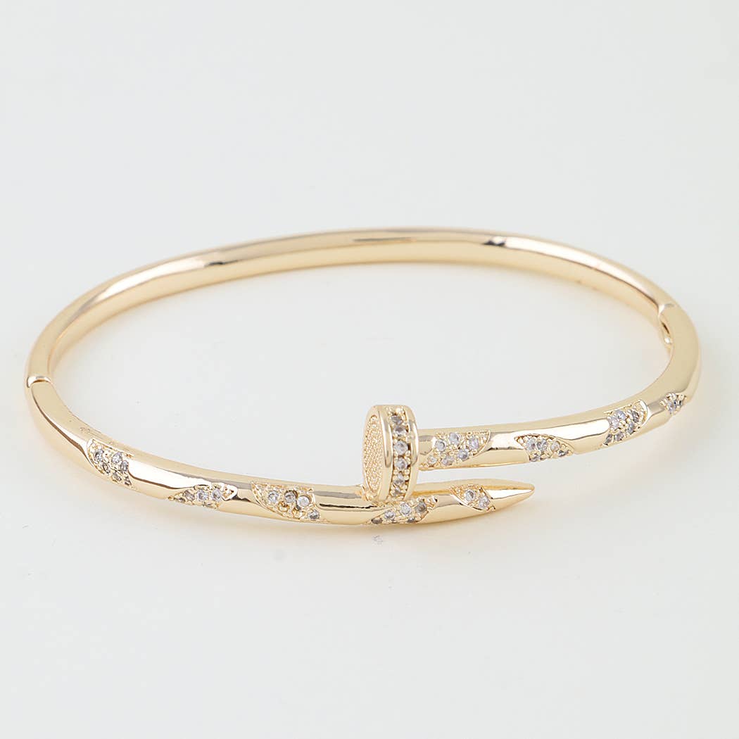 Bejeweled Nail Wrap Bracelet